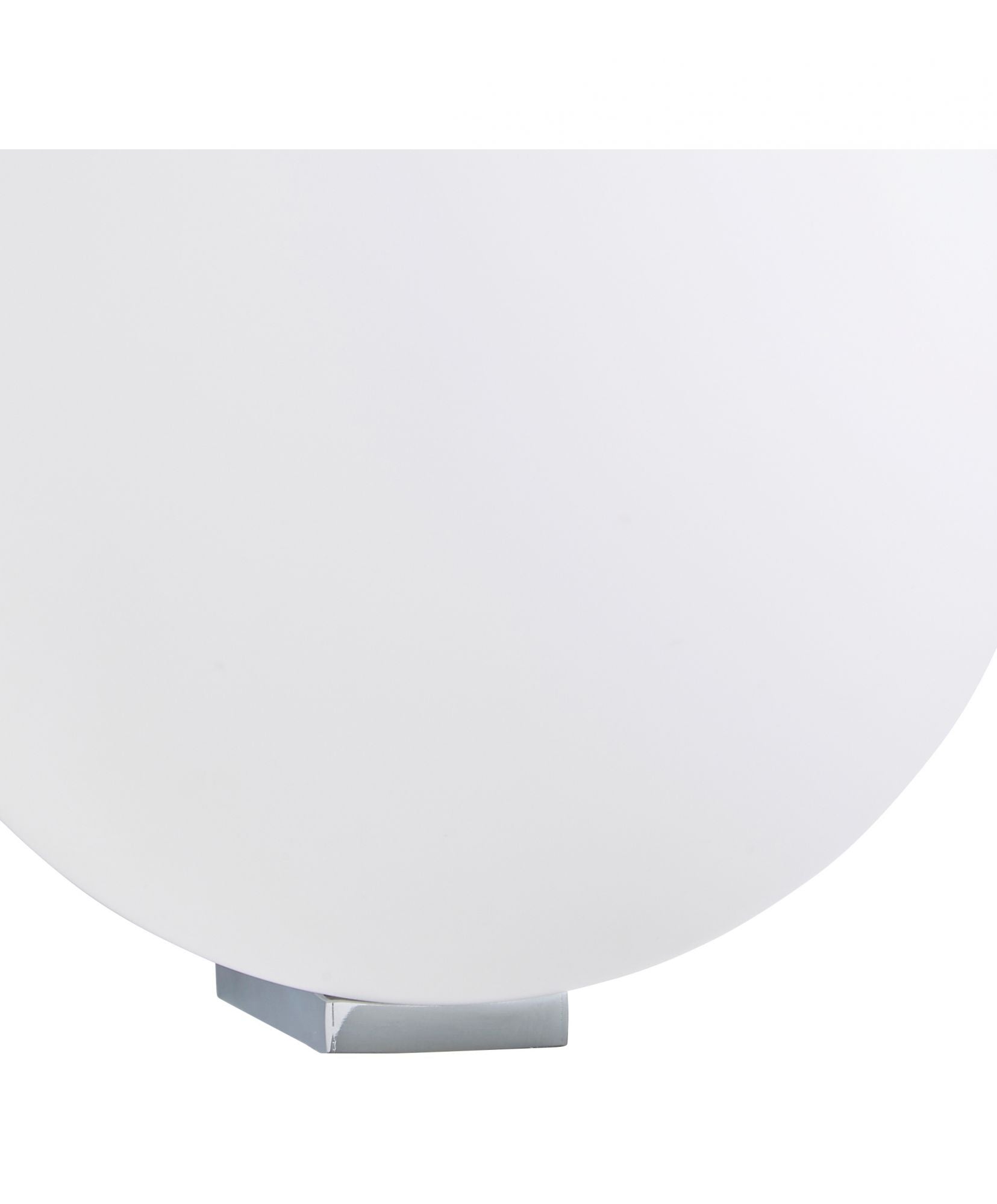 Forum SPA-38576-CHR Thiva G9 Globe Wall Light with Opal Glass Shade IP44 Chrome