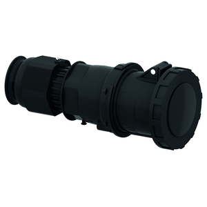 CEE Norm 310771 63A 5P 400V Trailing Socket IP67 Black