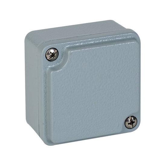 Wiska 402502 Aluminium 65 x 65 x 40mm Smooth Sided Enclosure IP67