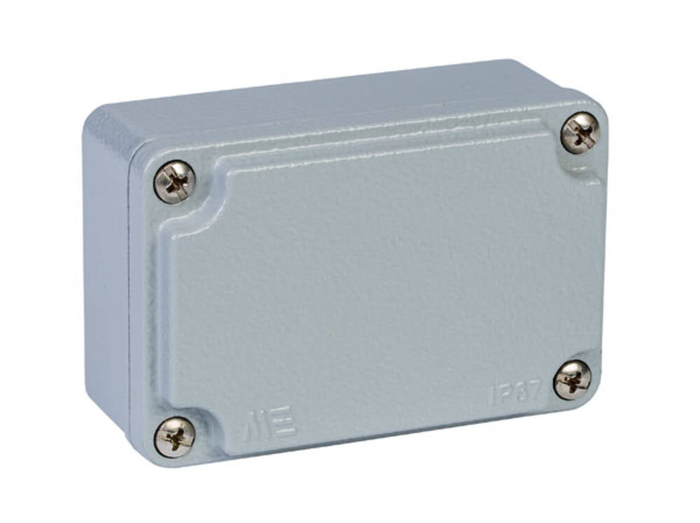 Wiska 402503 Aluminium 65 x 100 x 40mm Smooth Sided Enclosure IP67