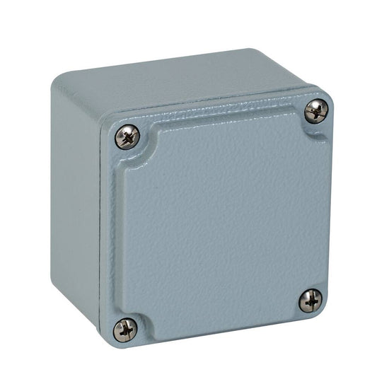 Wiska 402504 Aluminium 80 x 80 x 60 Smooth Sided Enclosure IP67