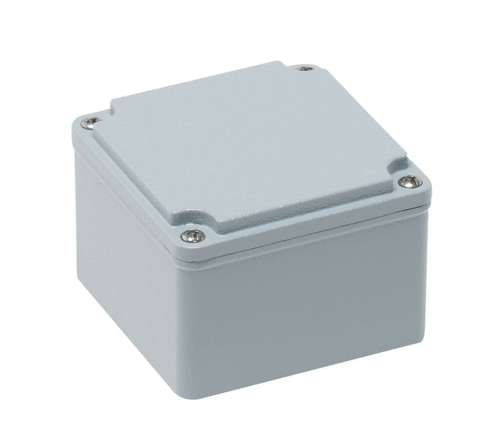 Wiska 402506 Aluminium 100 x 100 x 73mm Smooth Sided Enclosure IP67