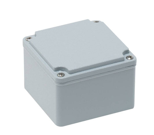 Wiska 402506 Aluminium 100 x 100 x 73mm Smooth Sided Enclosure IP67