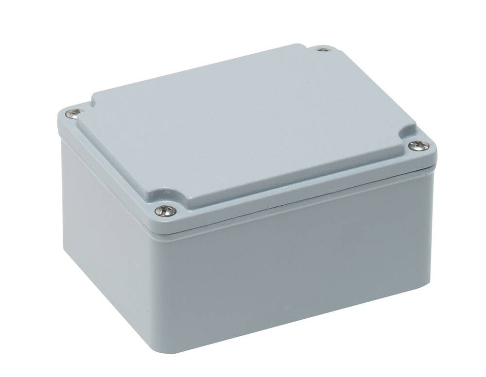 Wiska 402508 Aluminium 100 x 130 x 73mm Smooth Sided Enclosure IP67