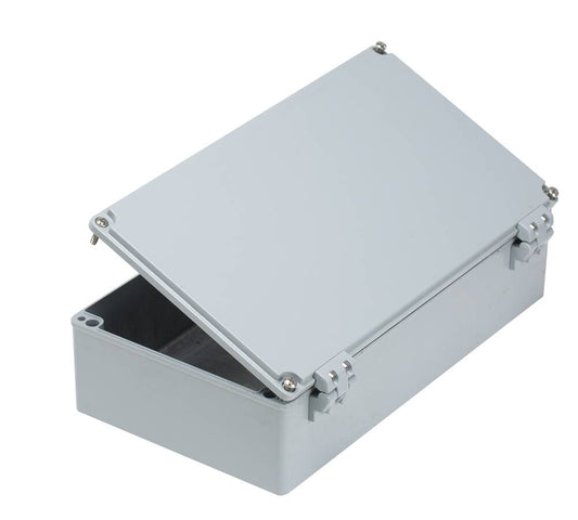 Wiska 402522H Aluminium 190 x 350 x 90mm Smooth Sided Hinged Enclosure IP67