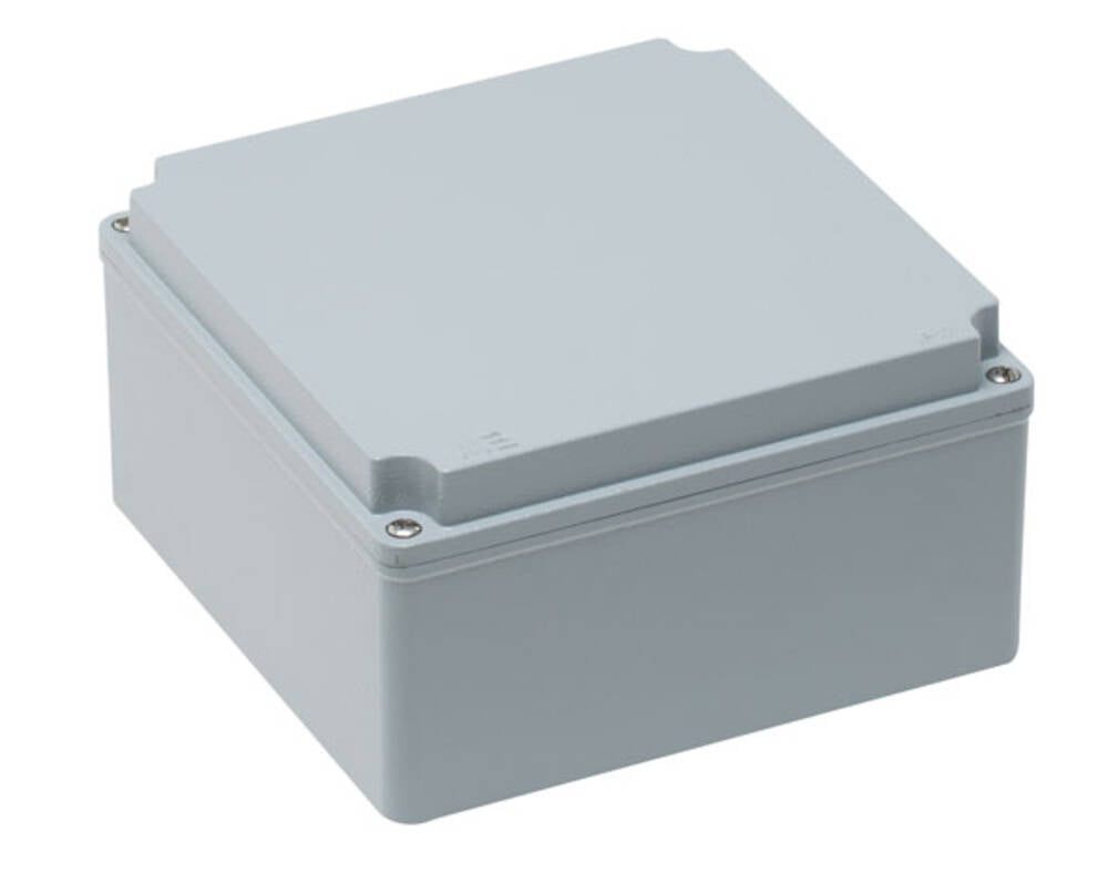 Wiska 402540 Aluminium 180 x 180 x 100mm Smooth Sided Enclosure IP67