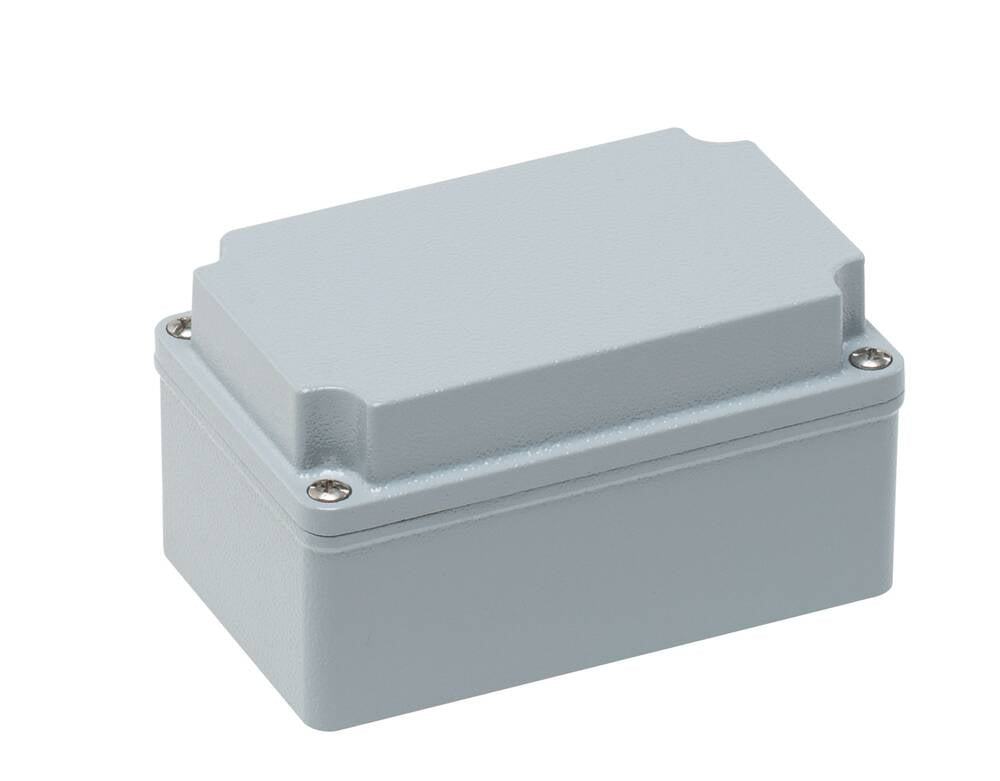 Wiska 402555 Aluminium 80 x 130 x 73mm Deep Cover Smooth Sided Enclosure IP67