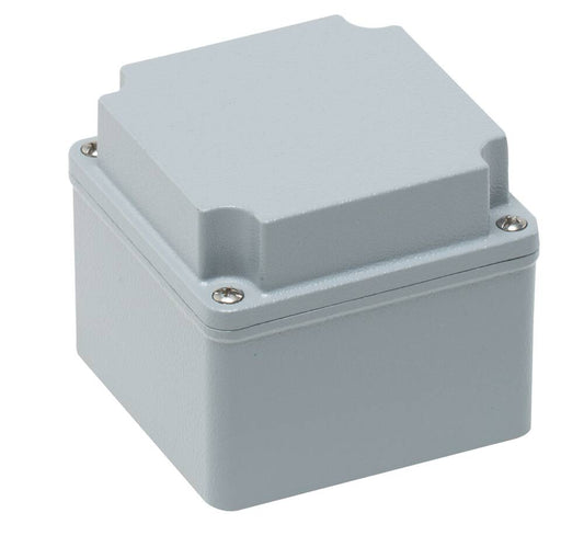 Wiska 402556 Aluminium 100 x 100 x 90mm Smooth Sided Enclosure IP67