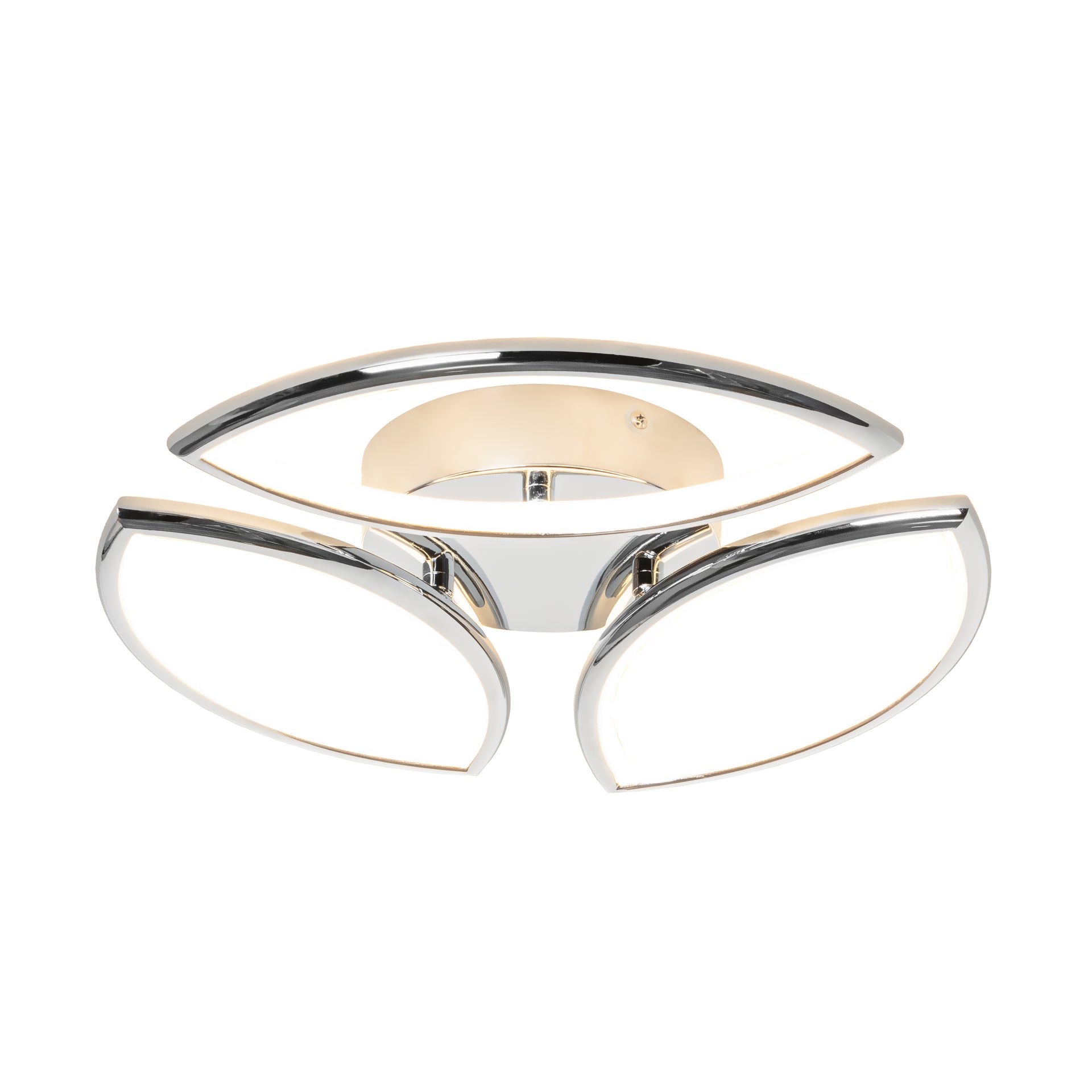 Forum SPA-41053-CHR Denver 27W LED Ceiling Light 3000K IP44 Chrome