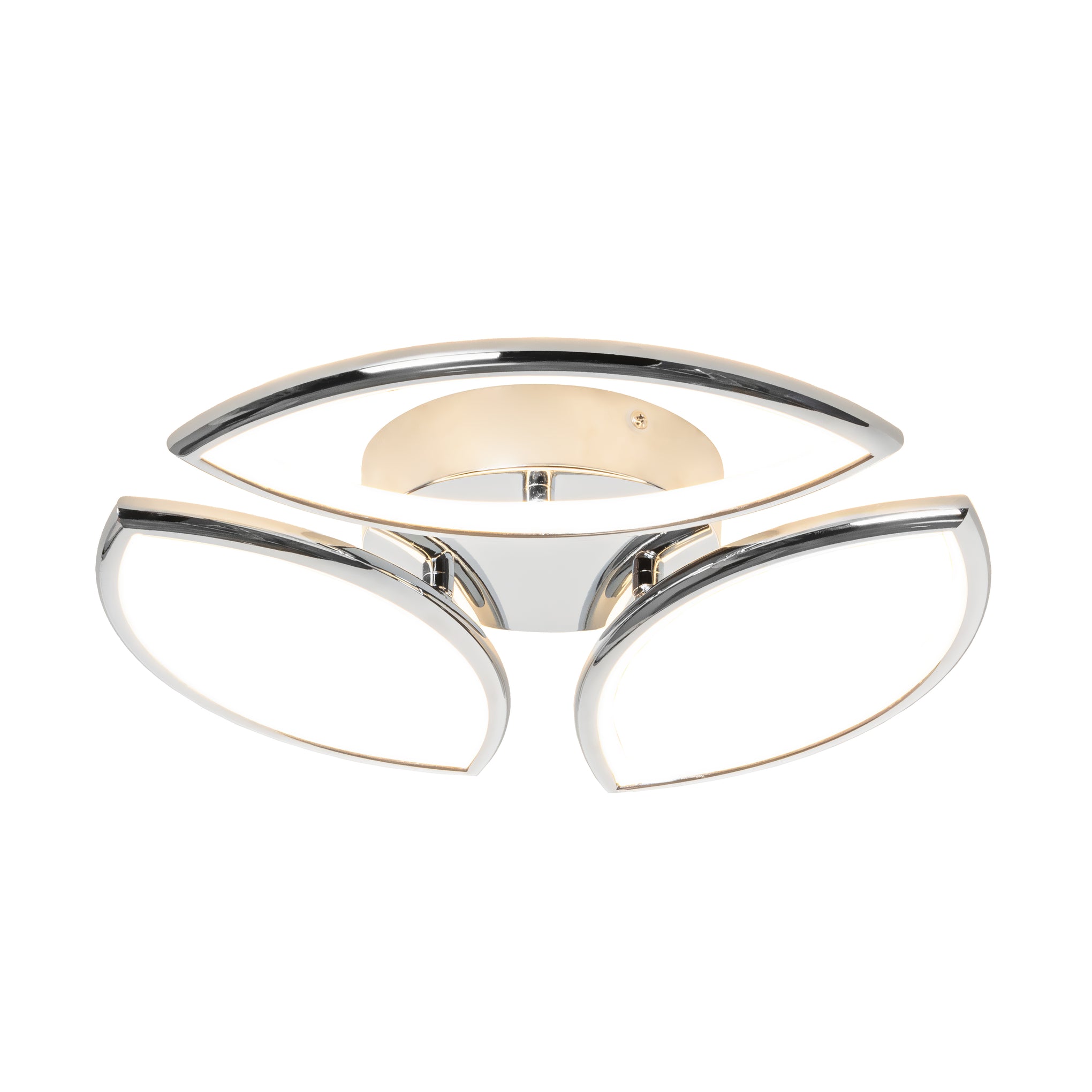 Forum SPA-41053-CHR Denver 27W LED Ceiling Light 3000K IP44 Chrome