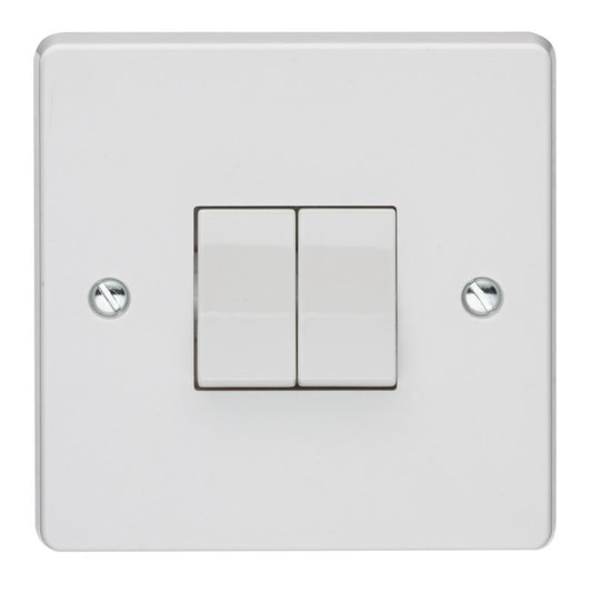 Crabtree 4172 2 Gang 2 Way Switch