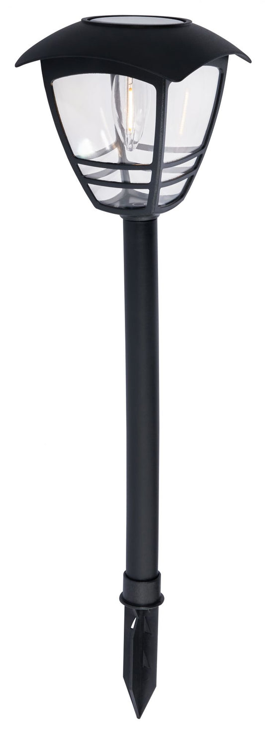 Forum ZN-42032 Cadeby 1W LED Solar Post Lantern 3000K IP44 Black