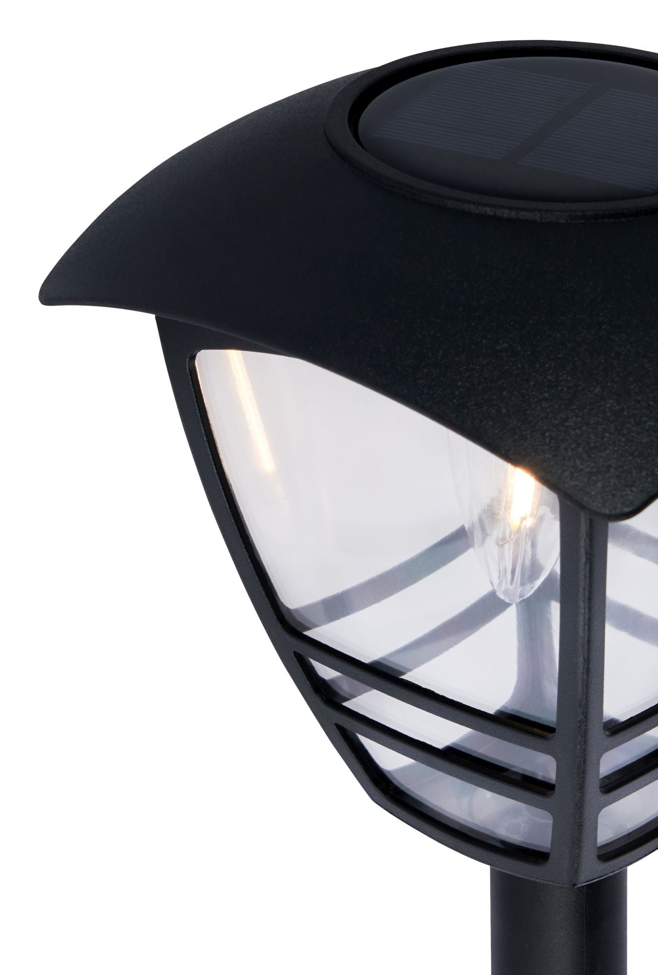 Forum ZN-42032 Cadeby 1W LED Solar Post Lantern 3000K IP44 Black