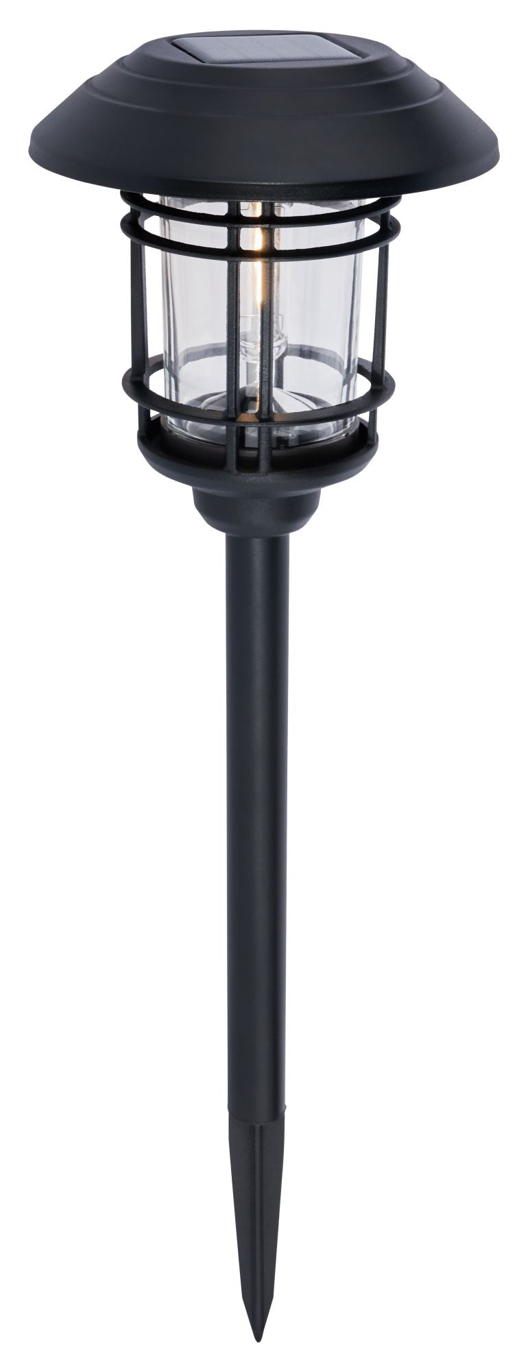 Forum ZN-42034 Tanfield 1W LED Solar Post Lantern 3000K IP44 Black