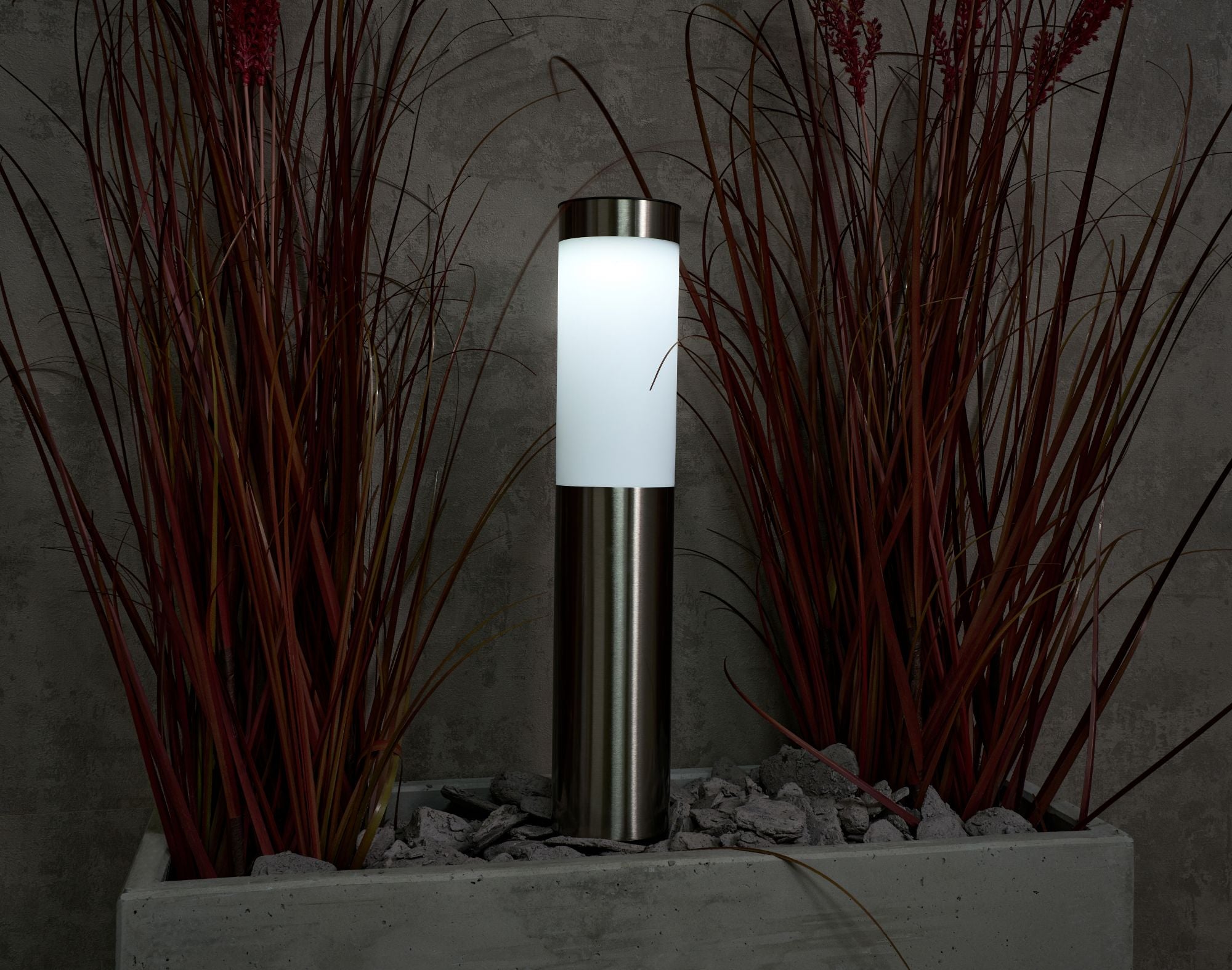 Forum ZN-42044 Creswell 0.6W LED Solar Spike Light 6000K IP44 Stainless Steel