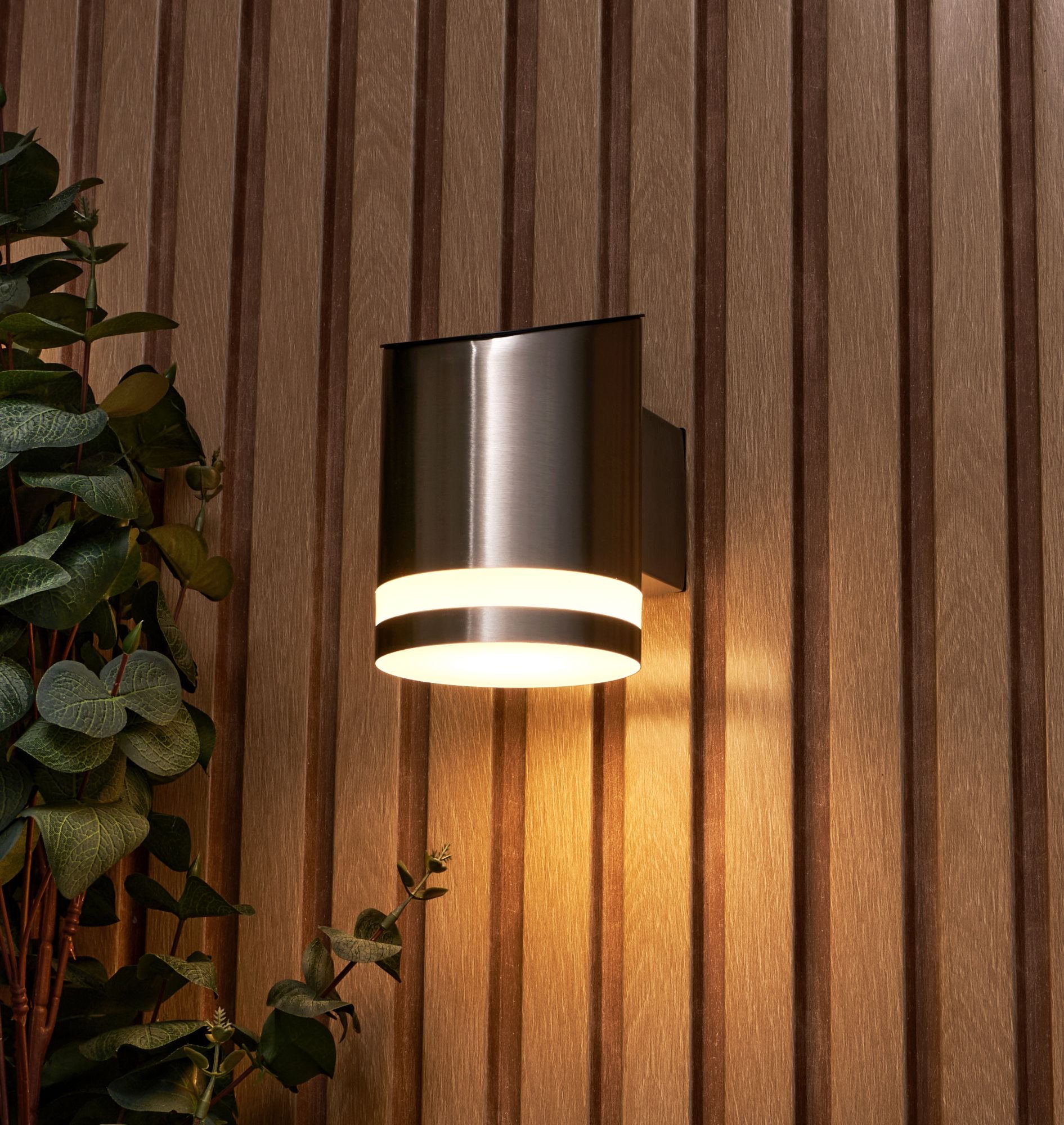 Forum ZN-42045 Trimdon 1W LED Solar Down Light 3000K IP44 Stainless Steel