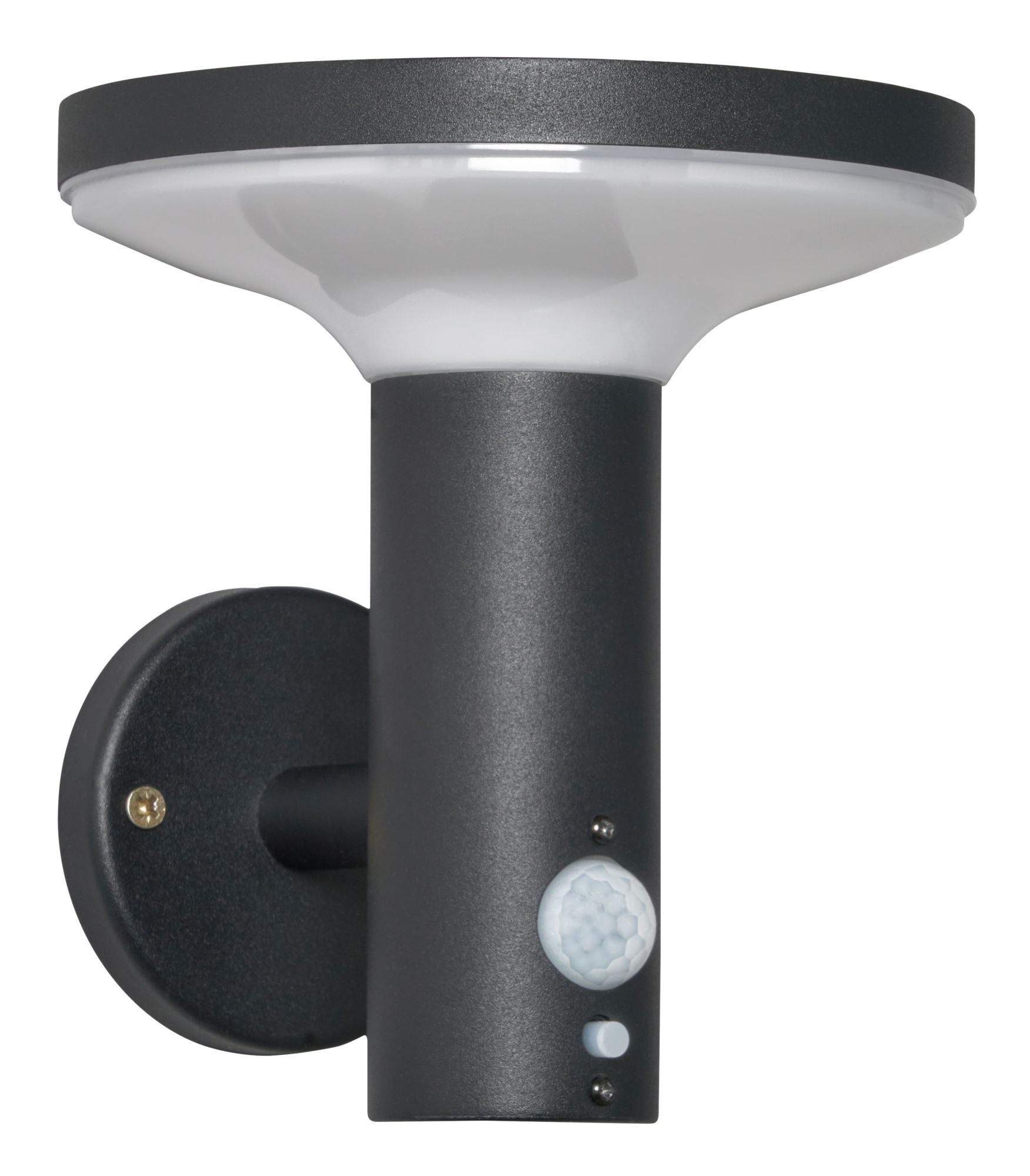 Forum ZN-42049 Claire 4.4W LED Solar Wall Light with PIR 3000K IP44 Black