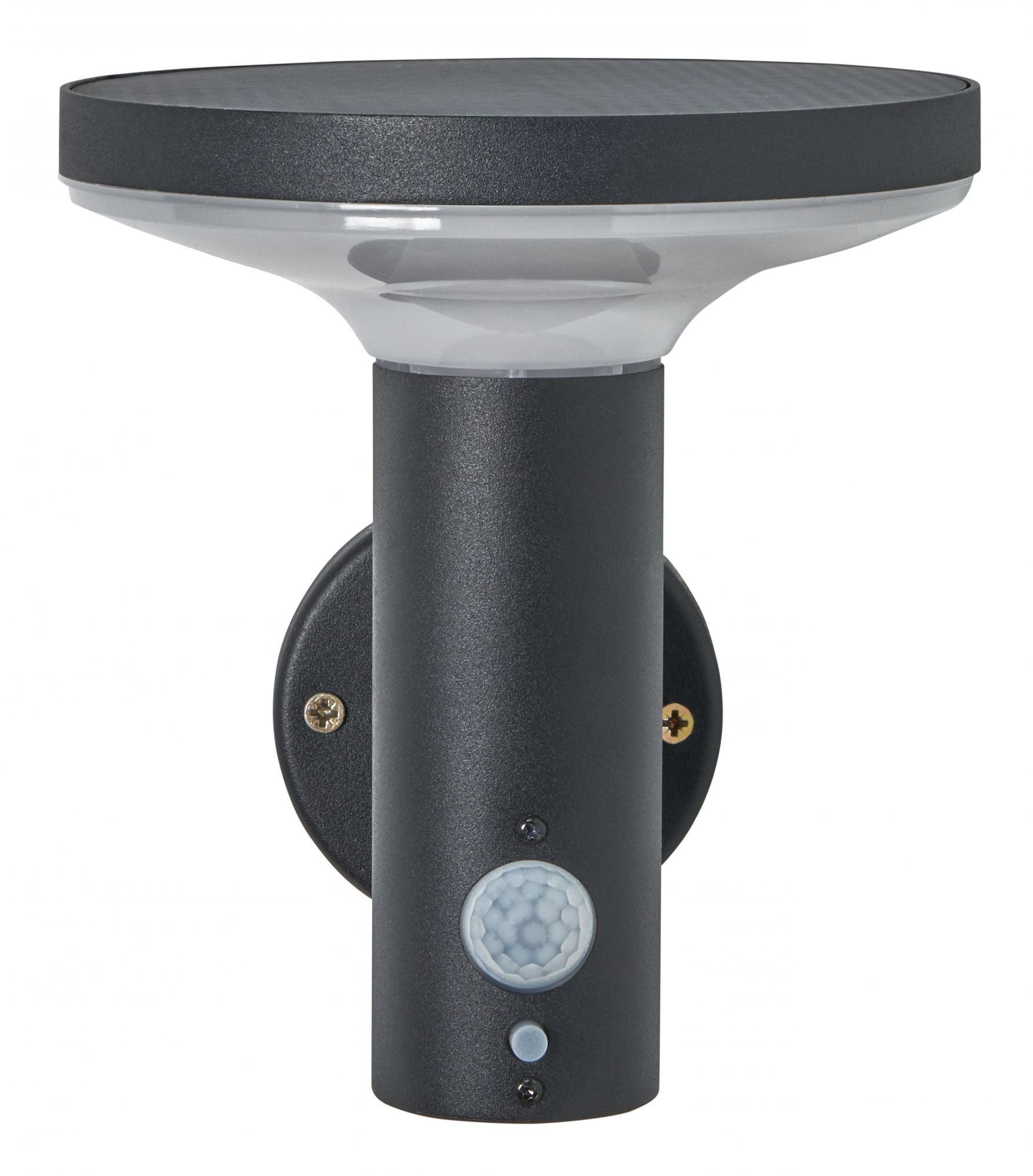 Forum ZN-42049 Claire 4.4W LED Solar Wall Light with PIR 3000K IP44 Black