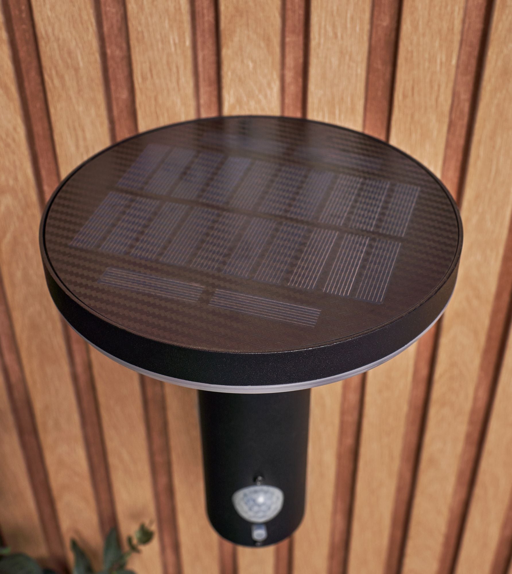 Forum ZN-42049 Claire 4.4W LED Solar Wall Light with PIR 3000K IP44 Black