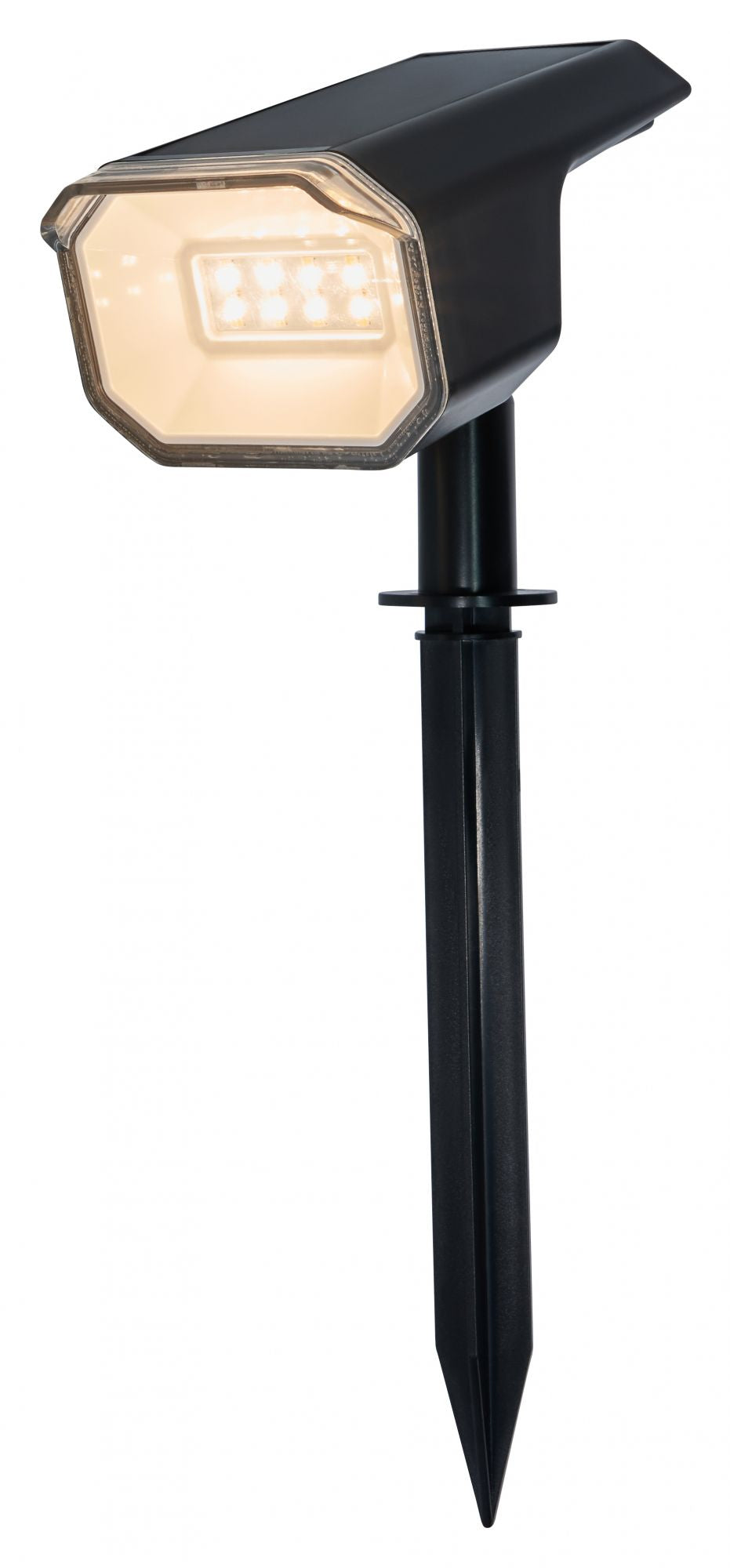 Forum ZN-42050 Byermoor 1W LED Solar Spike Light RGBW CCT IP44 Black