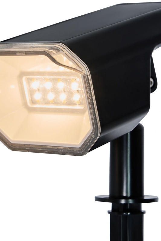 Forum ZN-42050 Byermoor 1W LED Solar Spike Light RGBW CCT IP44 Black