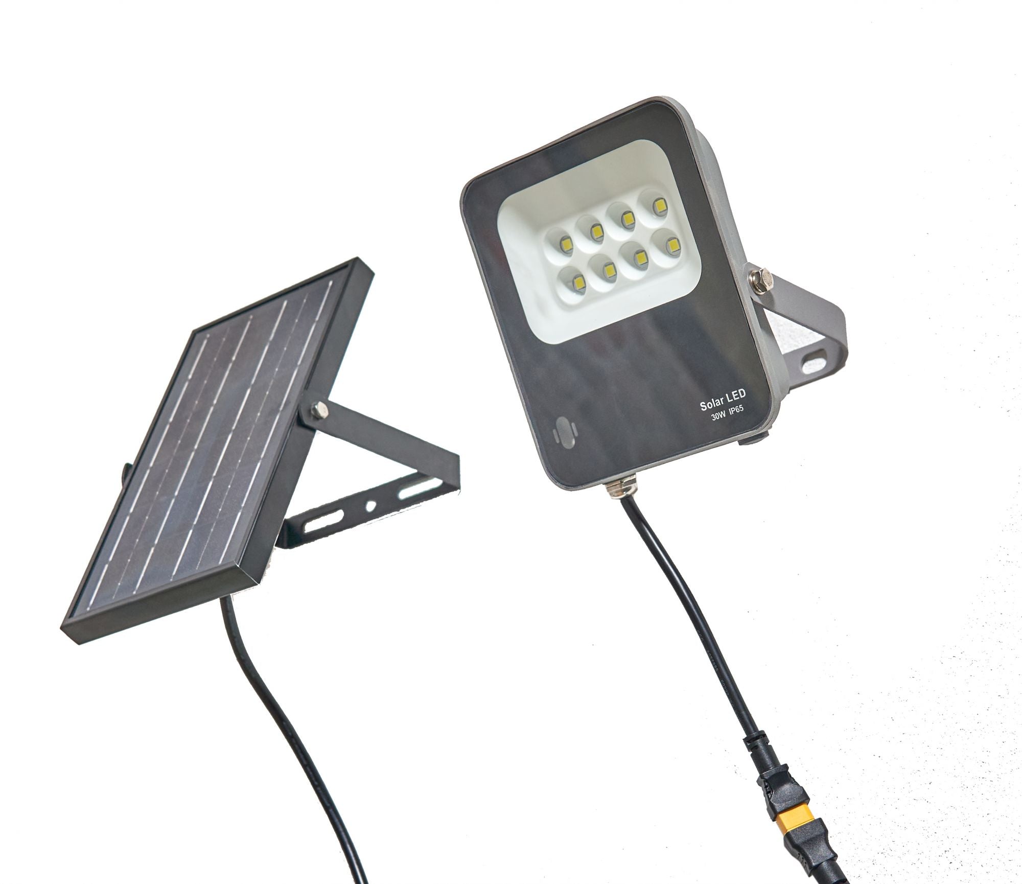 Forum ZN-42053 Denby 100W LED Solar Floodlight 6000K IP65 Black
