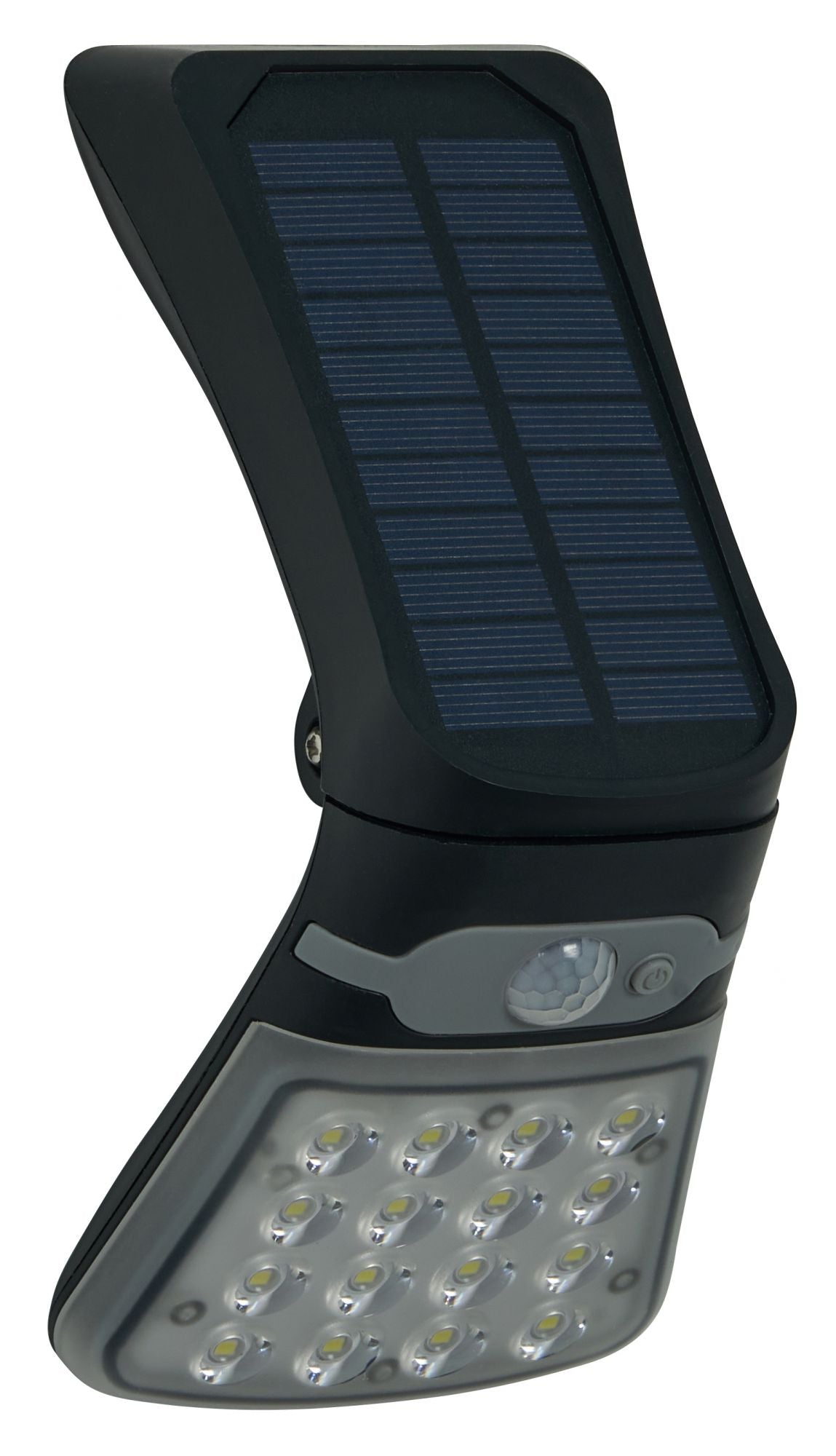 Forum ZN-42054 Blackhall 2.5W LED Solar Wall Light with Microwave Sensor 6500K IP44 Black