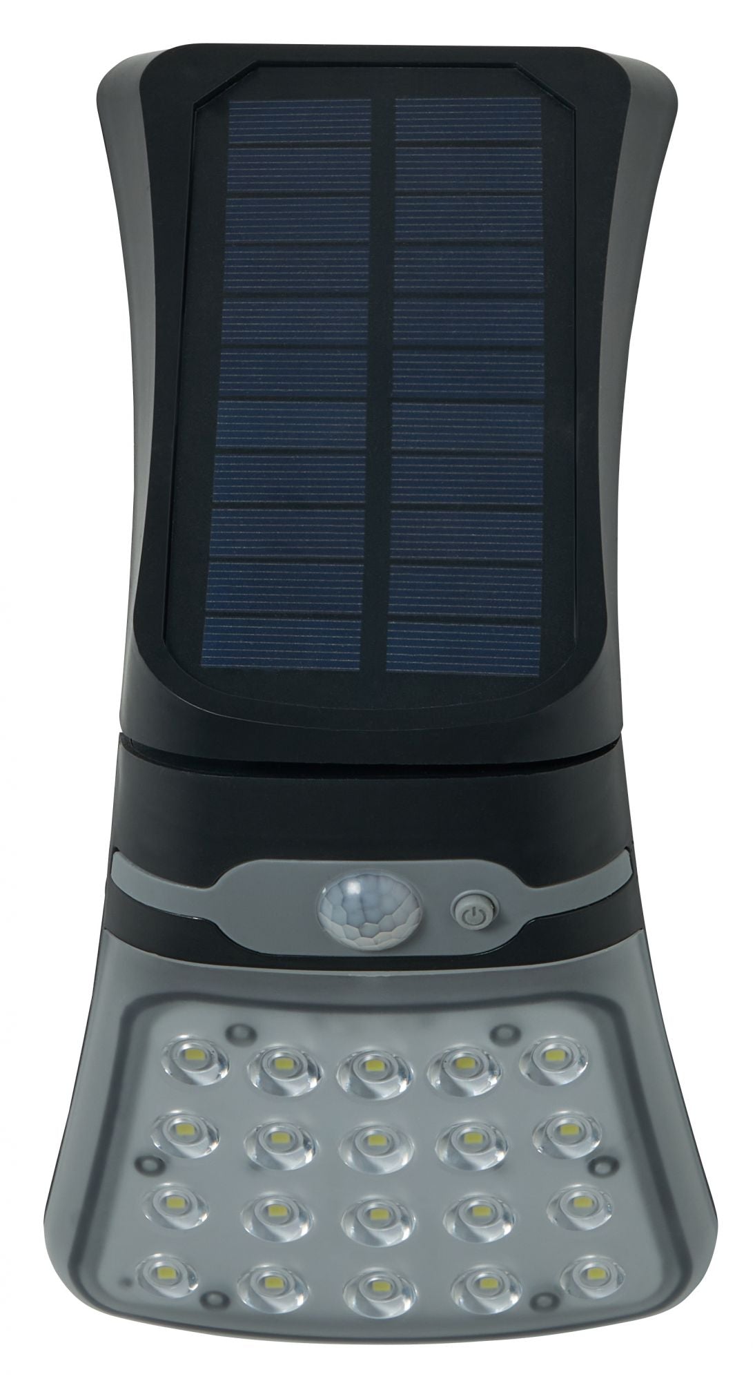Forum ZN-42055 Blackhall 3.5W LED Solar Wall Light with Photocell and PIR 6500K Black
