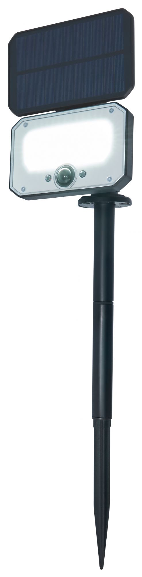 Forum ZN-42057 Bradley 3W LED Solar Floodlight with Ground Spike 6500K IP54 Black