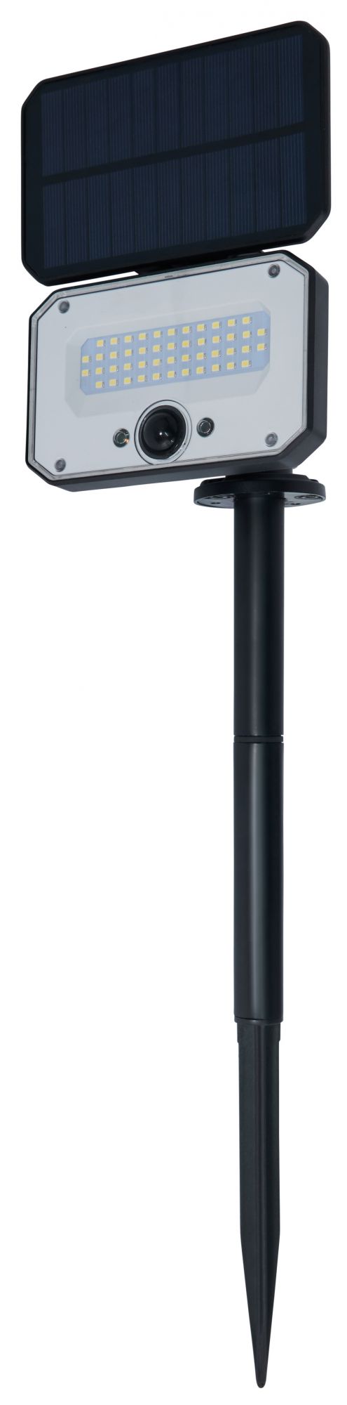 Forum ZN-42057 Bradley 3W LED Solar Floodlight with Ground Spike 6500K IP54 Black