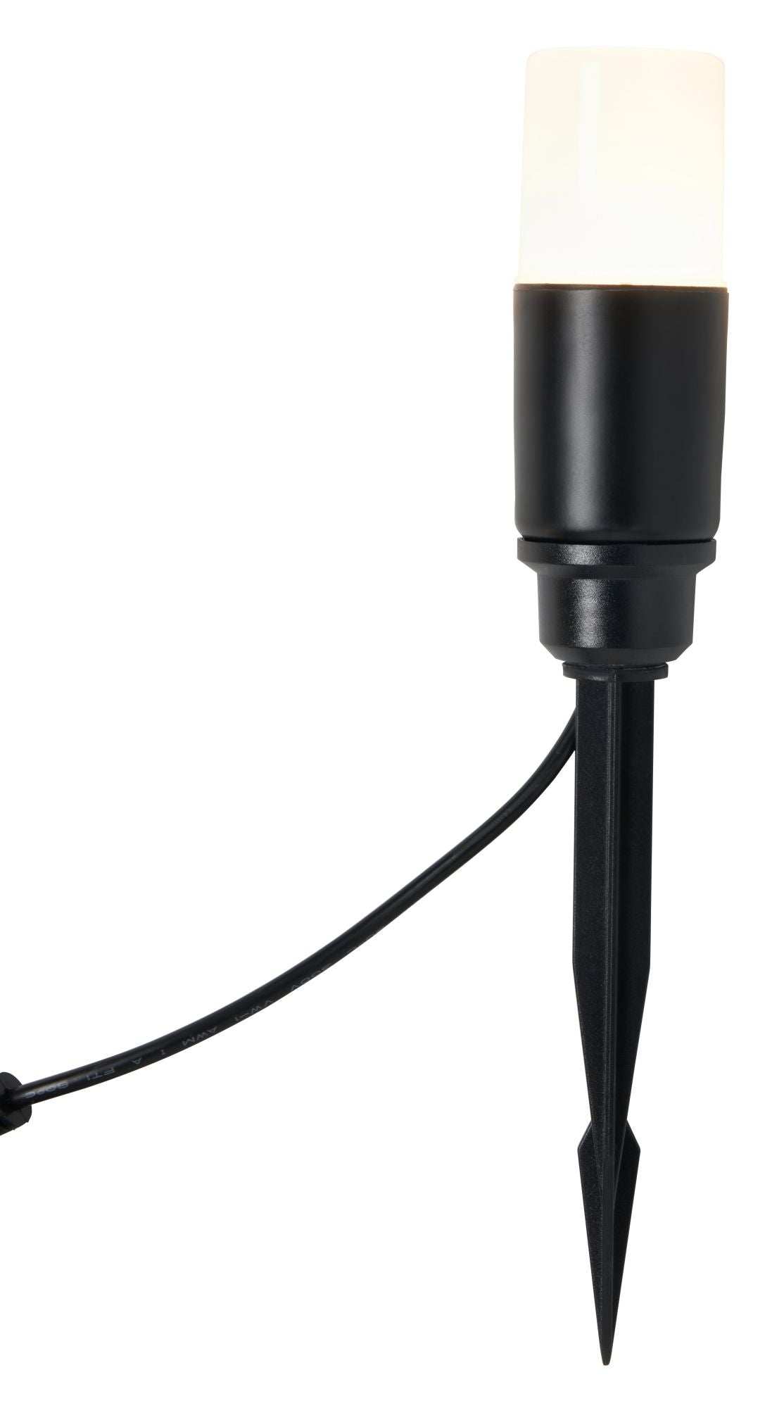 Forum ZN-42059 Daw 4 x 2W LED Solar Dual Mount Spike Light Kit RGB + 4000K IP65 Black