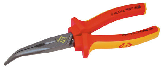 CK Redline VDE 431015 200mm Bent Nose Pliers