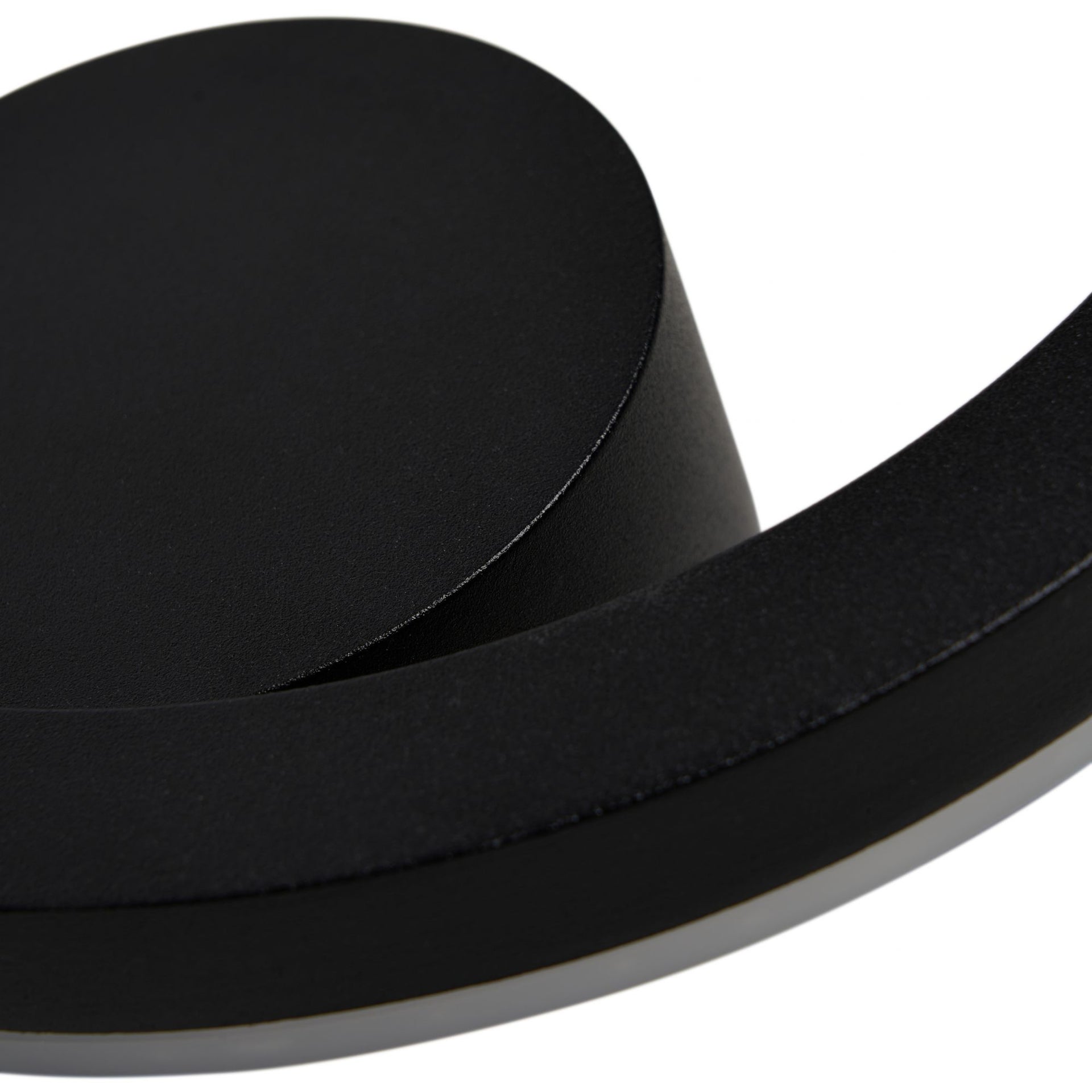 Forum ZN-44251-BLK Eclipse 12W LED Backlit Round Wall Light 4000K IP65 Black