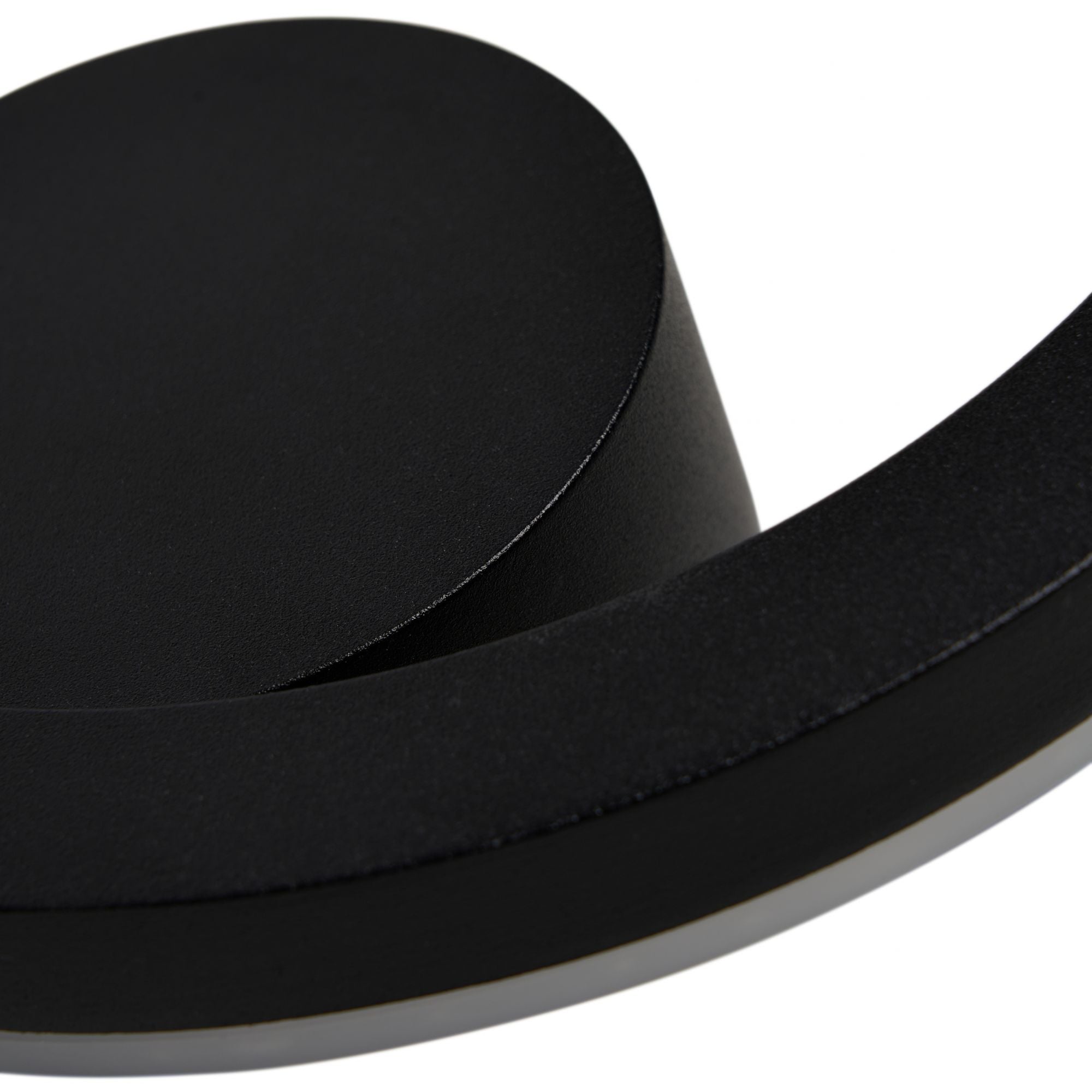 Forum ZN-44251-BLK Eclipse 12W LED Backlit Round Wall Light 4000K IP65 Black