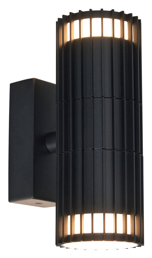 Forum ZN-44262-BLK Muto 2 x GU10 Up / Down Light IP65 Black