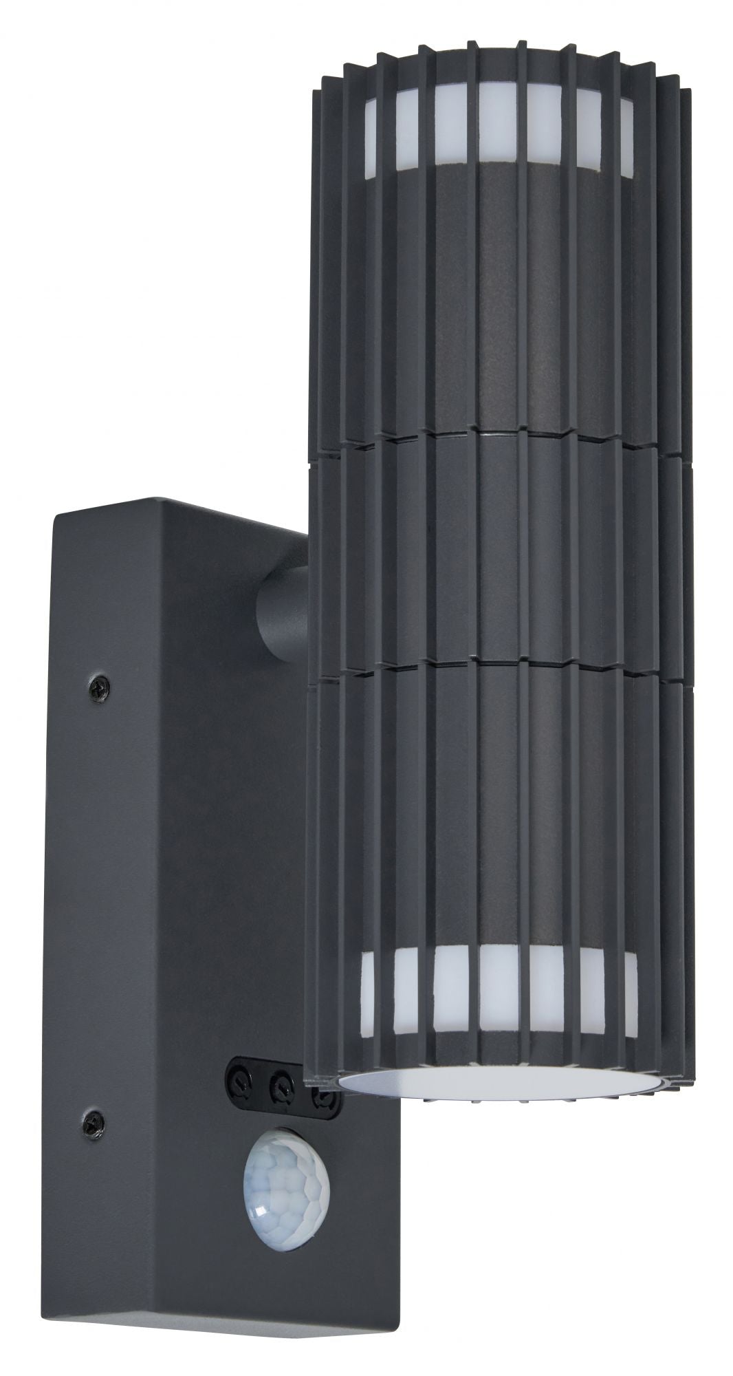 Forum ZN-44263-ANTH Muto 2 x GU10 Up / Down Light with PIR IP65 Anthracite