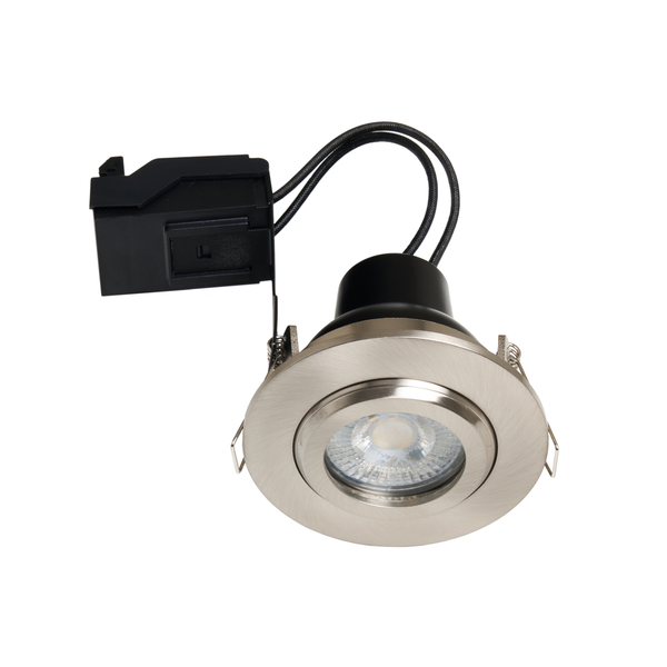 Forum SPA-45805-BCHR Eros GU10 Tilt Downlight Can IP65 Black Chrome