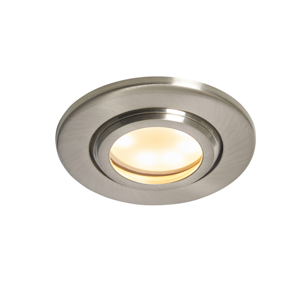 Forum SPA-45805-BCHR Eros GU10 Tilt Downlight Can IP65 Black Chrome
