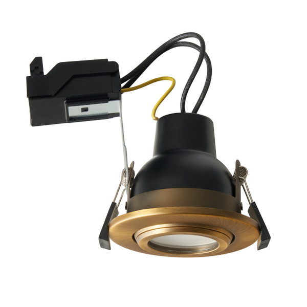 Forum SPA-45805-BRNZ Eros GU10 Tilt Downlight Can IP65 Bronze