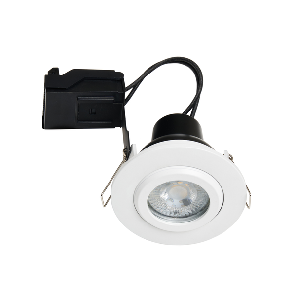 Forum SPA-45805-WHT Eros GU10 Tilt Downlight Can IP65 White
