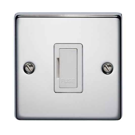 Crabtree 4831/HPC 13A Unswitched Spur Polished Chrome White Insert