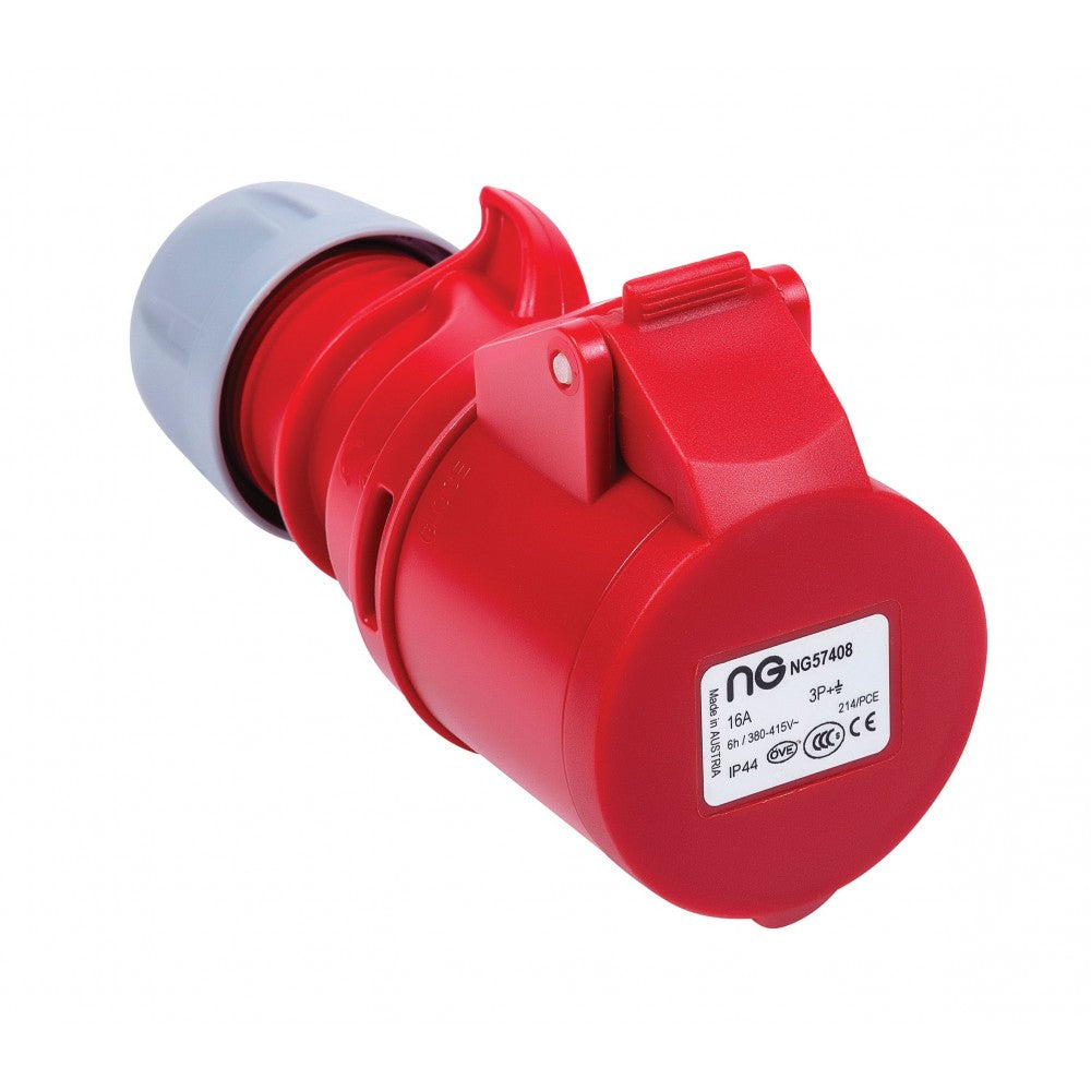Niglon 57409 16A 5P Inline Trailing Socket 415V IP44 – ETC Electrical