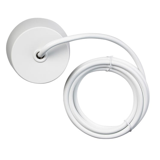 Crabtree 5006/4 3 Pin Plug In Ceiling Rose with 4m Flex
