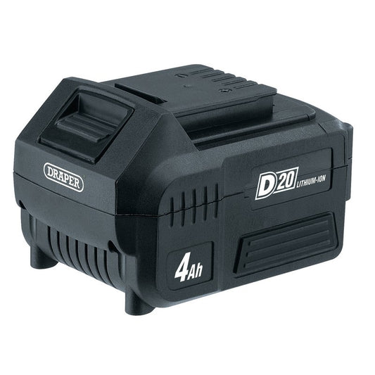 Draper D20B4.0AH D20 20V 4ah Li-ion Battery