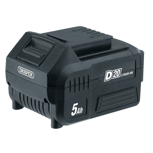 Draper D20B5.0AH D20 20V 5ah Li-ion Battery