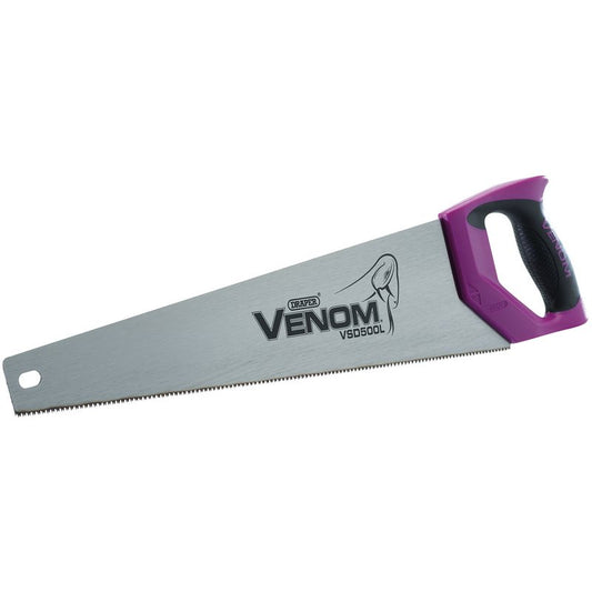 Draper VSD500L Venom® 500mm / 12'' Double Ground Laminate Saw 13tpi / 14ppo Purple