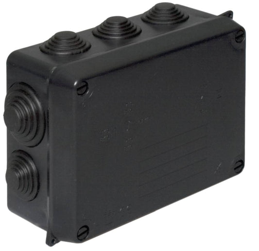 Wiska 686N WIB4/E 230 x 180 x 88mm Thermoplastic Enclosure Black IP55