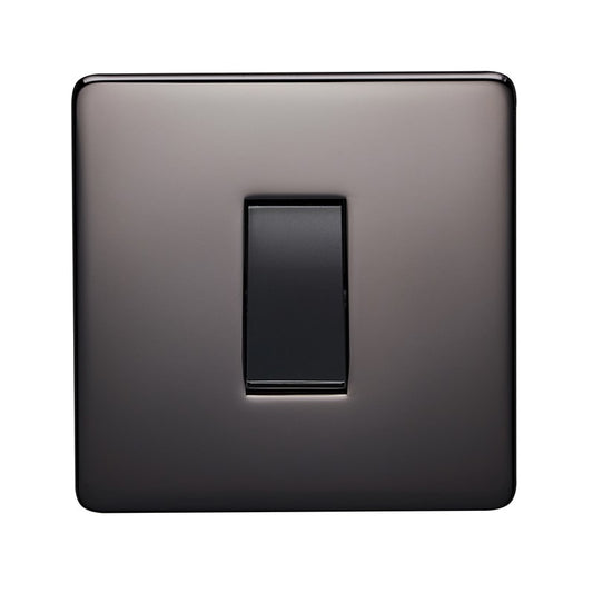 Crabtree 7015/BKN 1 Gang 45A DP Switch Black Nickel