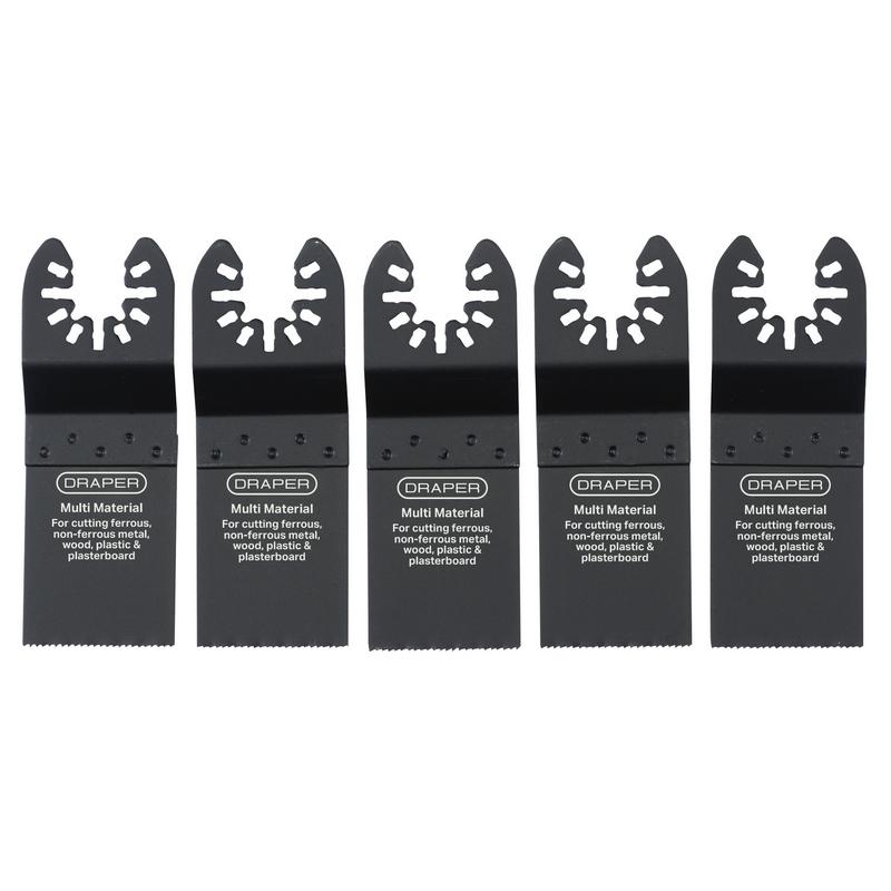 Draper APT507/5 Multitool Plunge Cutter 5pc
