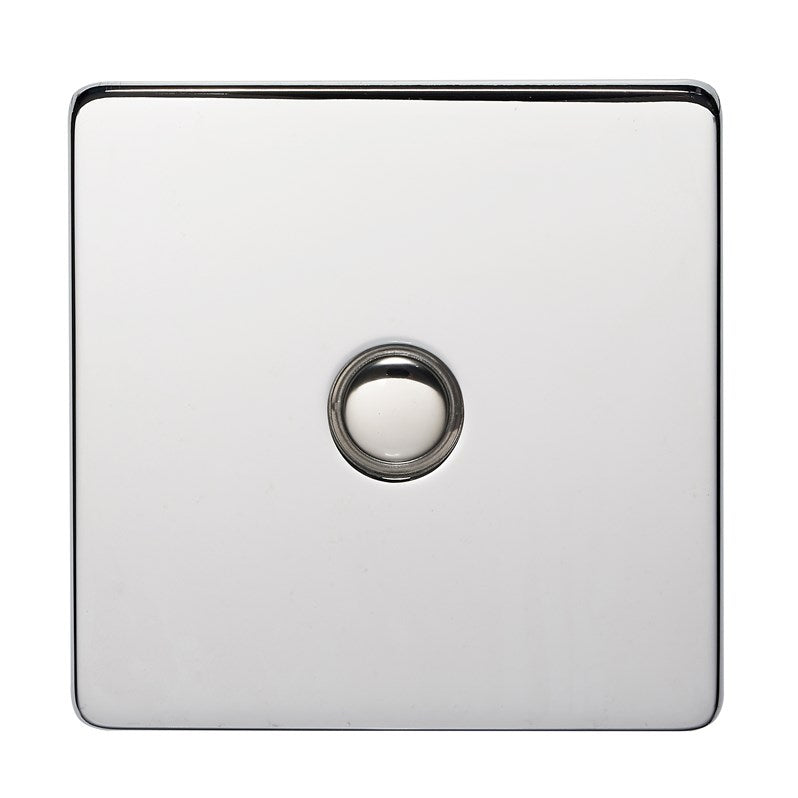 Crabtree 7400/TD1HPC 1 Gang 400W Touch Dimmer Polished Chrome